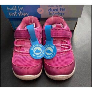 NWT Stride Rite sneakers Baby  Girls Size 3